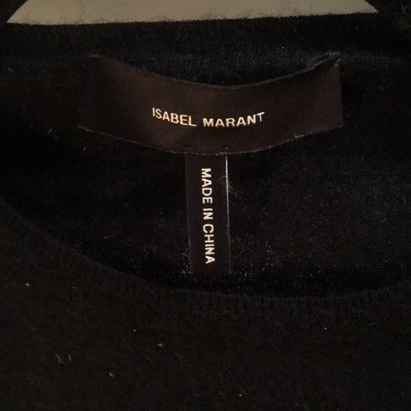 Isabel Marant Black Cashmere Sweater S - Picture 2 of 3